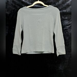 Forever 21 Light Gray Ribbed Sweater
